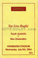South Australia New Zealand 1984 memorabilia